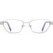 Ochelari de vedere damă Reffy R3162 C6 rectangulari argintii