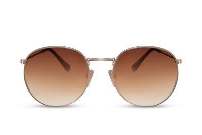 Ochelari de soare rotunzi din metal unisex 417 417 foto