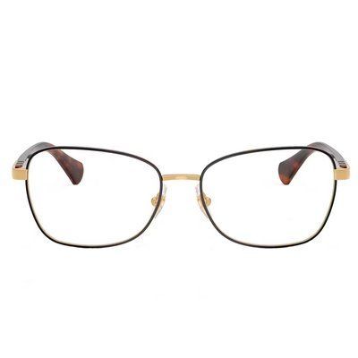 Ramă Ralph RA6062 9443 55 metalică neagră cu brațe Havana