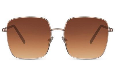 Ochelari de soare patrati din metal p/u femei 2525 2525 foto