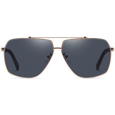 REFFY aviator aurii lentile gri polarizate UV 100%