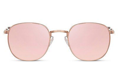 Ochelari de soare rotunzi metal p/u femei 2598 2598 foto