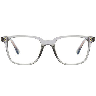 Ochelari pentru calculator Reffy RBF2082C6 gri cu filtru Blue Light, vedere frontală