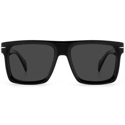 Ochelari de soare pătrați negri REFFY SG1432C1 polarizați