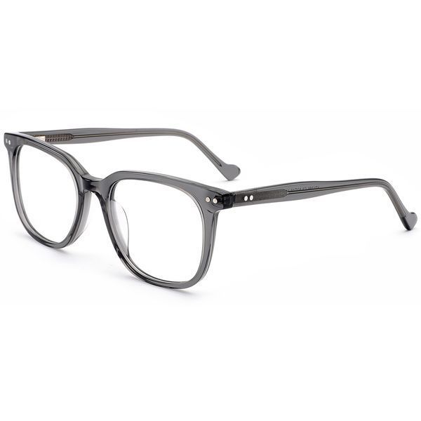 Квадратные очки для зрения из серого ацетата Reffy R1386C3