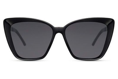 Ochelari de soare cat eye negri p/u femei 2624 2624 foto