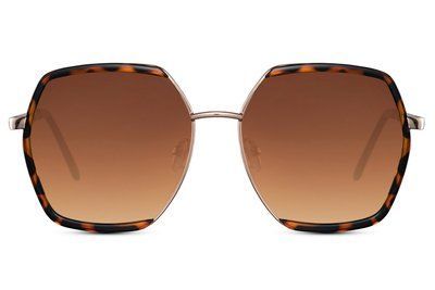 Ochelari de soare patrati havana p/u femei 2396 2396 foto
