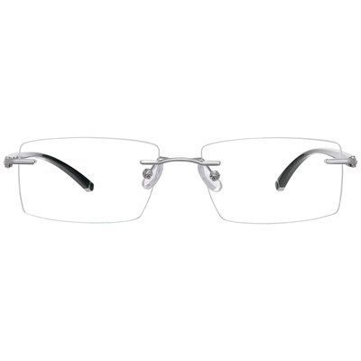 Ochelari de vedere fără ramă Reffy rectangulari argintii