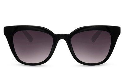Ochelari de soare cat eye negri plastic p/u femei 2765 2765 foto