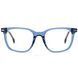 Ochelari de vedere din acetat albastru translucid Reffy unisex