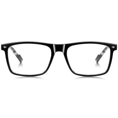 Ochelari de vedere rectangulari negri Reffy R218C1 unisex