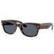 Ochelari Ray-Ban RB0832S 902/R5 cu ramă Havana și lentile albastre