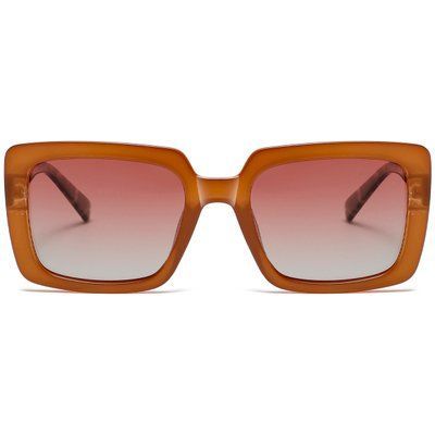 Ochelari de soare REFFY RS26129C4 dama maro cu lentile roz