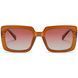 Ochelari de soare REFFY RS26129C4 dama maro cu lentile roz