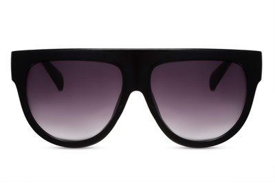 Ochelari de soare ovali din plastic p/u femei 1573 1573 foto