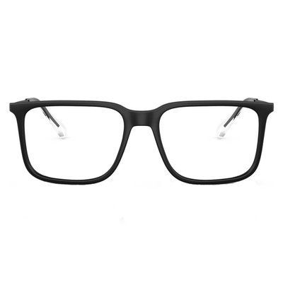 Ochelari Armani Exchange AX3119 &mdash; formă dreptunghiulară, ramă neagră mată, plastic ușor, design masculin elegant