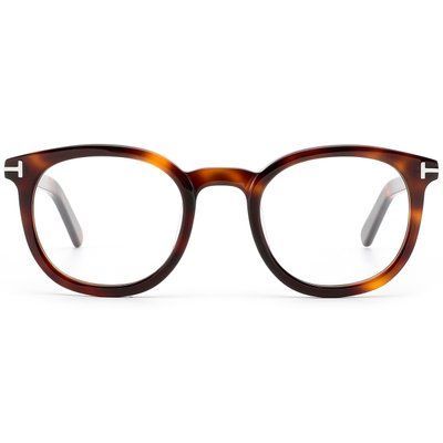 Ramă de vedere rotundă unisex Havana REFFY R1478C2 vedere frontală