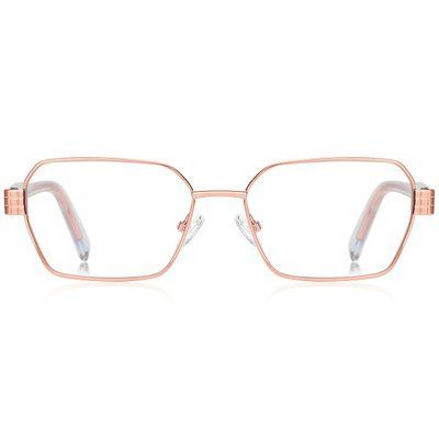 Ochelari de vedere damă Reffy R3161 C2 rectangulari aurii