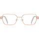 Ochelari de vedere damă Reffy R3161 C2 rectangulari aurii