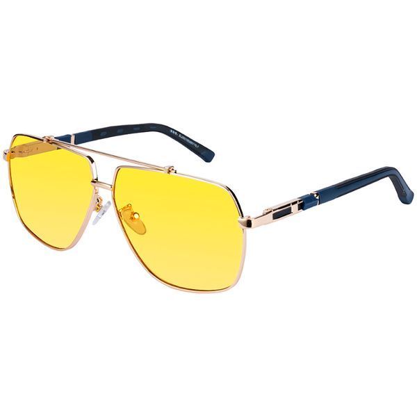 Ochelari de soare polarizati pilot REFFY R6321 R6321 Gold foto