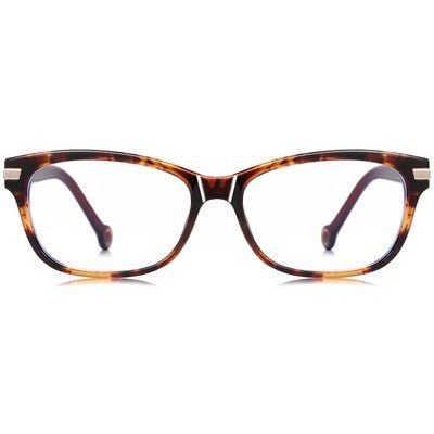 ramă ochelari de vedere rectangulară Tortoiseshell REFFY femei vedere frontală