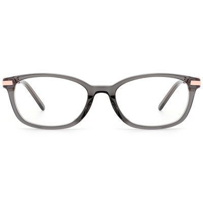 Женская серая оправа для очков REFFY R1589C4 из ацетата и металла &ndash; вид спереди