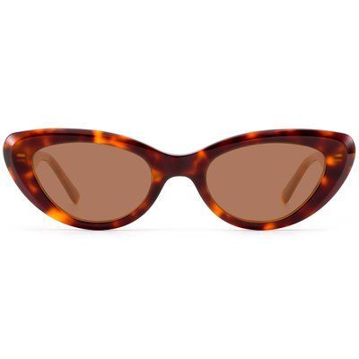 Ochelari de soare damă cat eye Havana REFFY SG1524C2 polarizați din acetat