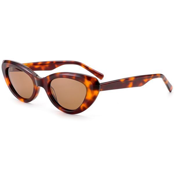 Женские солнцезащитные очки cat eye Havana REFFY SG1524C2 поляризованные