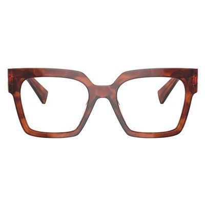 Ramă Miu Miu MU 04UV 1AB1O1 52 &mdash; ramă pătrată feminină din acetat, design elegant
