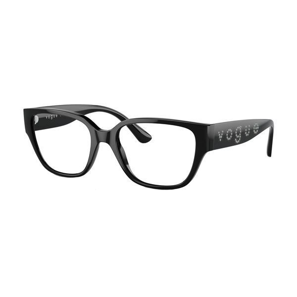 Оправа Vogue VO5458B W44 53 &mdash; лёгкая пластиковая квадратная рамка, универсальный дизайн