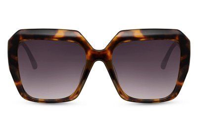 Ochelari de soare patrati din plastic p/u femei 2374 2374 foto