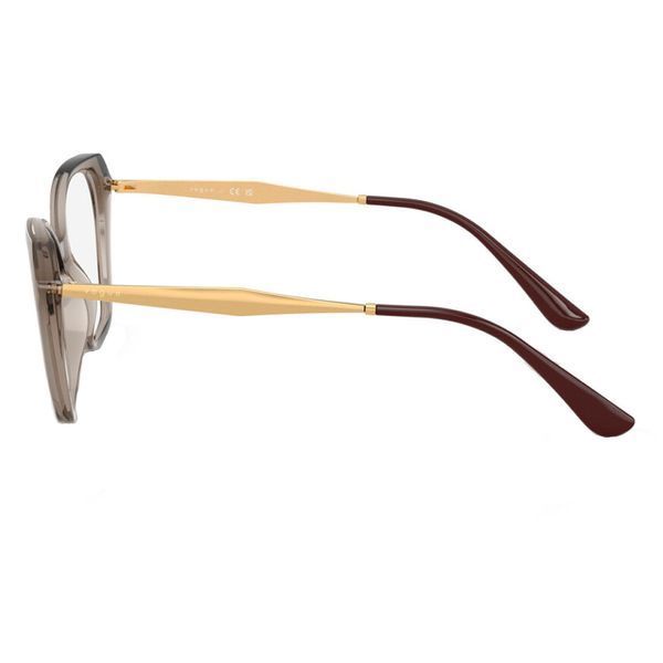 Ochelari damă Vogue VO5522 3156 54 ramă maro transparent